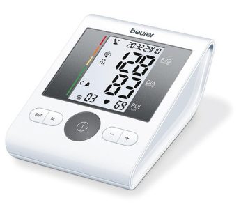 Beurer BM 28 Blood Pressure Monitor With Adaptor (White)