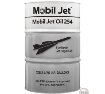 MOBIL JET 254 , GAS TURBINE LUBRICANT, 55 GAL DRUM // MIL-PRF-23699-HTS